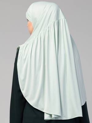 ready-to-wear gathered prayer hijab by janab-e-aala 2