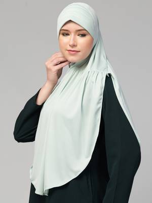 ready-to-wear gathered prayer hijab by janab-e-aala 5