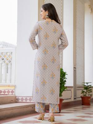 women off white rayon blend ethnic motifs printed straight kurta trouser with dupatta 6
