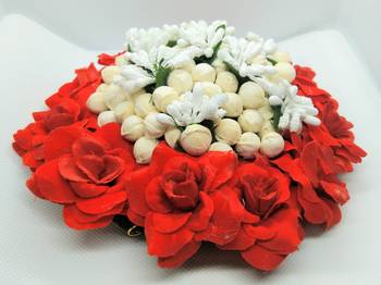 Red rose bridal juda 2