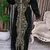 Black Moroccan Kaftan With hijab