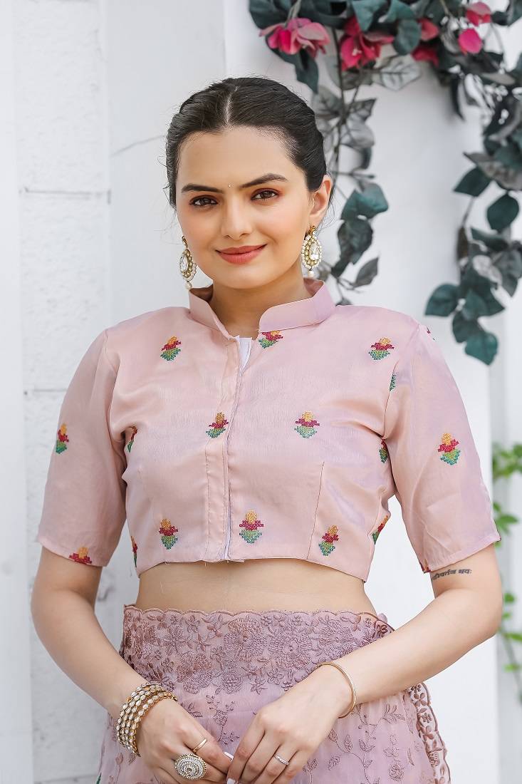 Beautiful Work All Over Saree With Cutowork And Embroidory Saree