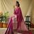 Beautiful Soft Silk Saree Is Having Checks Silver And Gold Zari Saree