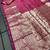 Beautiful Soft Silk Saree Is Having Checks Silver And Gold Zari Saree
