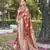 Rust simmer silk zari weaving saree