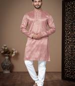 Outluk  jacquard pintex mens wholesale kurta pajama