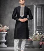 Outluk  party wear mens kurta with pajama