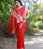 Kanjivaram Soft Satin Silk Saree