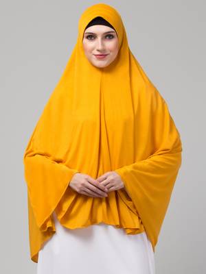 janab e aala mustard instant prayer hijab 1