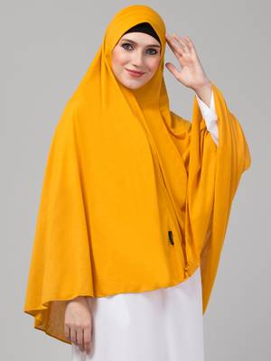 janab e aala mustard instant prayer hijab 5