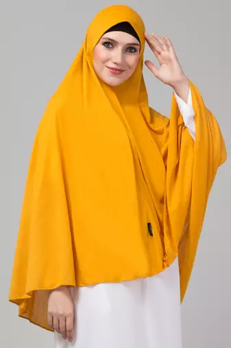 janab e aala mustard instant prayer hijab