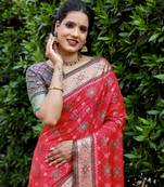 Handloom Silk Ikkat Patola Sarees