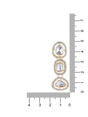 latest fashion stylish contemporary stud drop earring for women  5
