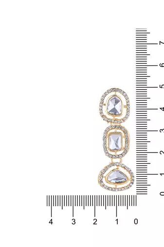 latest fashion stylish contemporary stud drop earring for women 