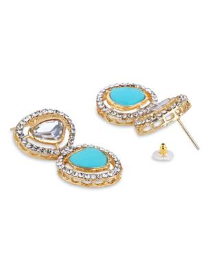 latest fashion stylish contemporary stud drop earring for women  3
