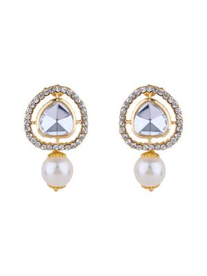 latest fashion stylish contemporary stud drop earring for women  1