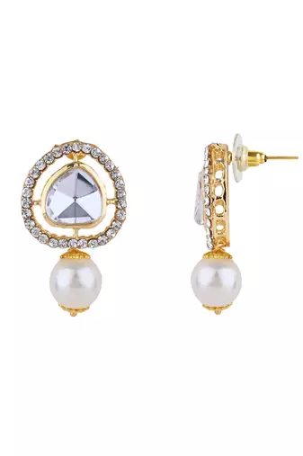 latest fashion stylish contemporary stud drop earring for women 