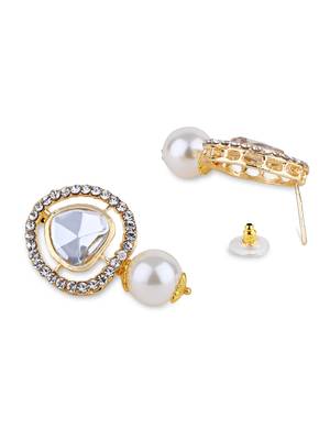 latest fashion stylish contemporary stud drop earring for women  3
