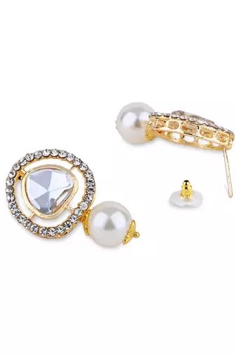 latest fashion stylish contemporary stud drop earring for women 