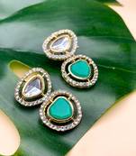 latest fashion stylish contemporary stud drop earring for women 