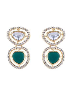 latest fashion stylish contemporary stud drop earring for women  2