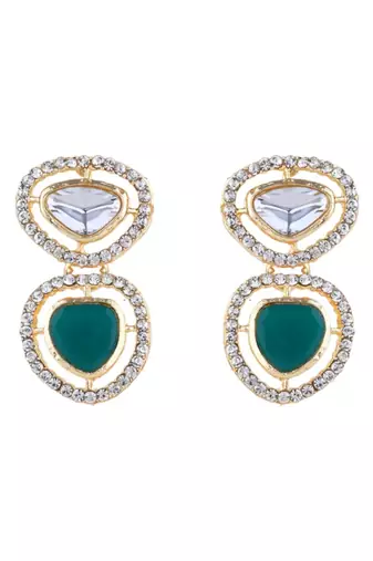 latest fashion stylish contemporary stud drop earring for women 