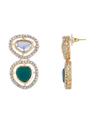 latest fashion stylish contemporary stud drop earring for women  3