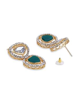 latest fashion stylish contemporary stud drop earring for women  4