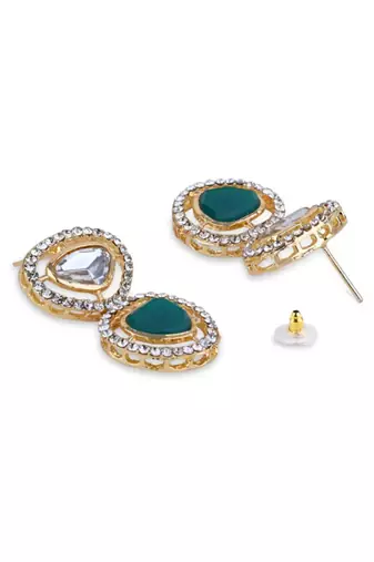latest fashion stylish contemporary stud drop earring for women 