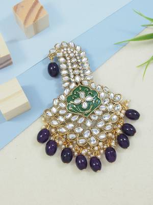 traditional kundan safa kalangi brooch for groom/men/dulha pagadi  1