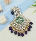 traditional kundan safa kalangi brooch for groom/men/dulha pagadi 