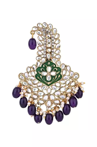 traditional kundan safa kalangi brooch for groom/men/dulha pagadi 
