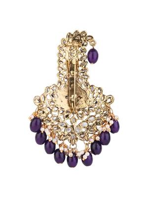 traditional kundan safa kalangi brooch for groom/men/dulha pagadi  3