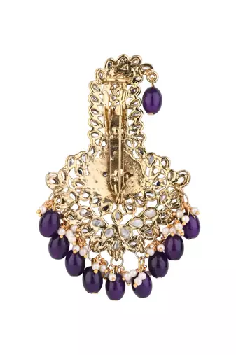 traditional kundan safa kalangi brooch for groom/men/dulha pagadi 