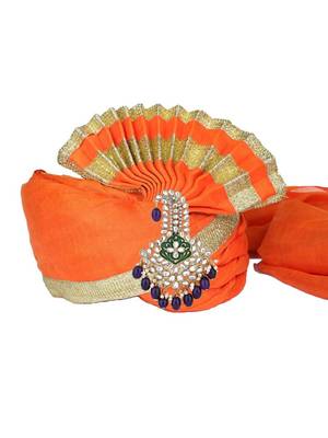 traditional kundan safa kalangi brooch for groom/men/dulha pagadi  4