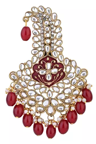 traditional kundan safa kalangi brooch for groom/men/dulha pagadi 