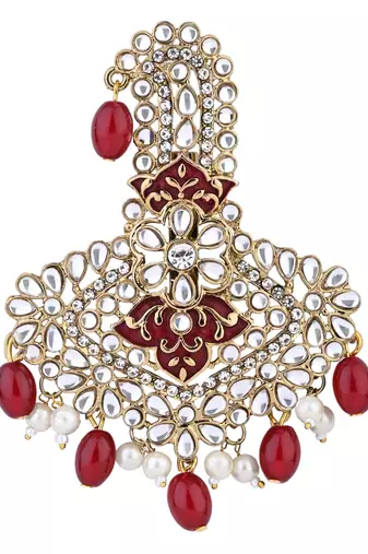 traditional kundan safa kalangi brooch for groom/men/dulha pagadi 