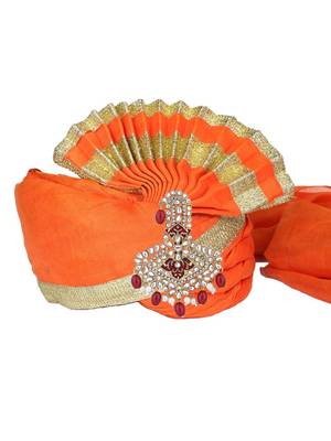 traditional kundan safa kalangi brooch for groom/men/dulha pagadi  4