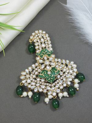 traditional kundan safa kalangi brooch for groom/men/dulha pagadi  1