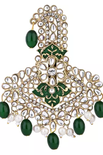 traditional kundan safa kalangi brooch for groom/men/dulha pagadi 