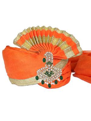 traditional kundan safa kalangi brooch for groom/men/dulha pagadi  4