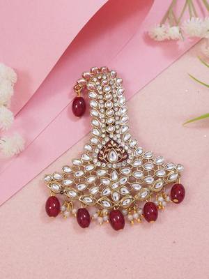 traditional kundan safa kalangi brooch for groom/men/dulha pagadi  1