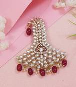 traditional kundan safa kalangi brooch for groom/men/dulha pagadi