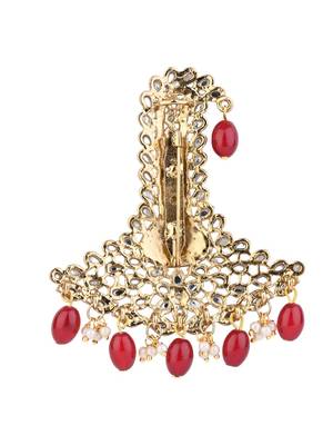traditional kundan safa kalangi brooch for groom/men/dulha pagadi  3