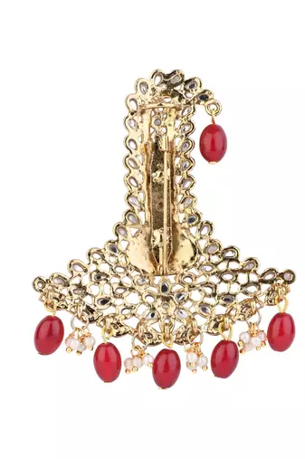 traditional kundan safa kalangi brooch for groom/men/dulha pagadi 