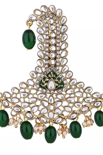 traditional kundan safa kalangi brooch for groom/men/dulha pagadi 