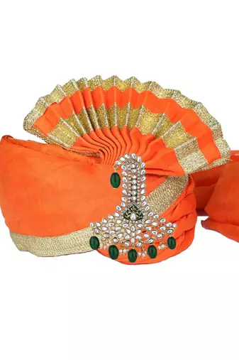 traditional kundan safa kalangi brooch for groom/men/dulha pagadi 