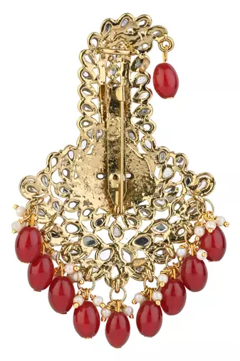 traditional kundan safa kalangi brooch for groom/men/dulha pagadi 