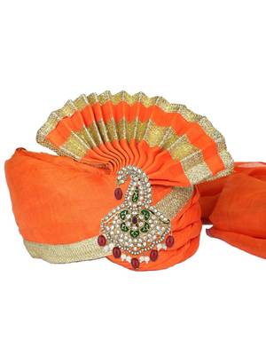 traditional kundan safa kalangi brooch for groom/men/dulha pagadi  4