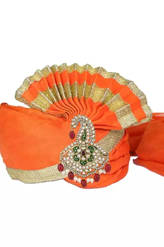 traditional kundan safa kalangi brooch for groom/men/dulha pagadi 